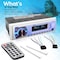 Pyle Pyle Marine Stereo Receiver Power Amplifier, AM/FM/MP3/USB/Aux/SD, LCD, Remote Control - White PLMRB39W - alternate 7